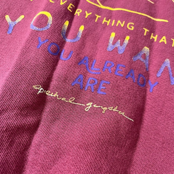 Spiritual Gangster Want Everyday Yoga Sweatshirt Medium - Picture 8 of 9